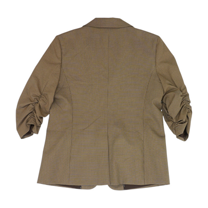 Brown Check Blazer