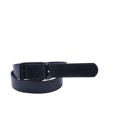 Black Reversible Leather Belt