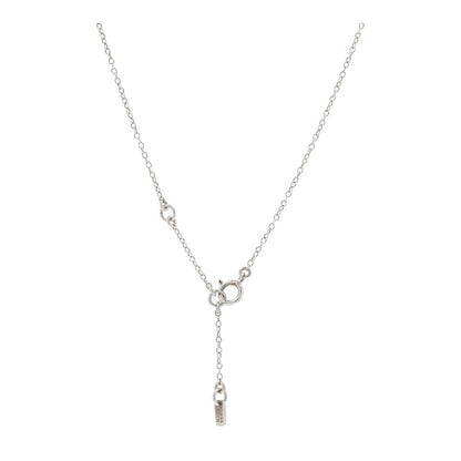 Sterling Silver And Gold Plated Chevron Pendant Necklace