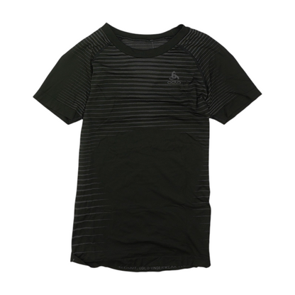 Black Striped Active T-Shirt