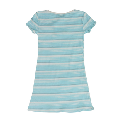 Blue Striped Dress