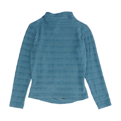 Blue Petite Pullover Sweater