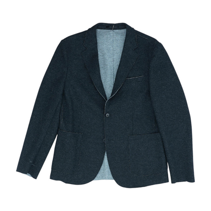 Gray Solid Blazer