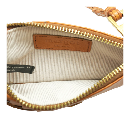 Tan Wristlet Wallet