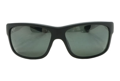 Black Southern Cross Rectangle Sunglasses