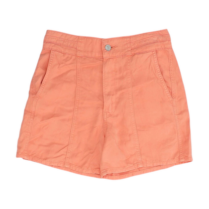 Coral Solid Chino Shorts