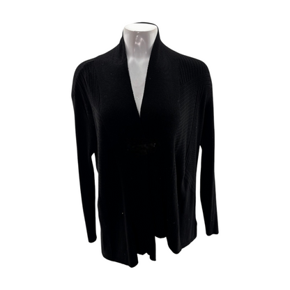 Black Cardigan Sweater
