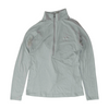 Gray Solid 1/4 Zip Pullover