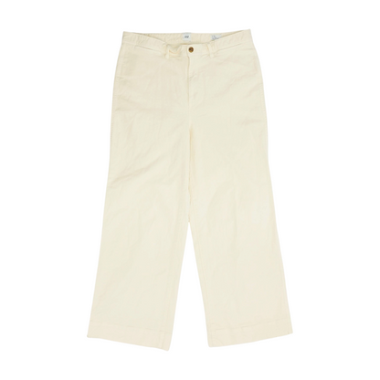 Cream Tall Wide Leg Jeans