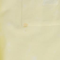 Yellow Color Block Joggers Pants