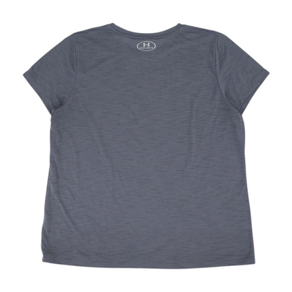 Gray Solid Active T-Shirt