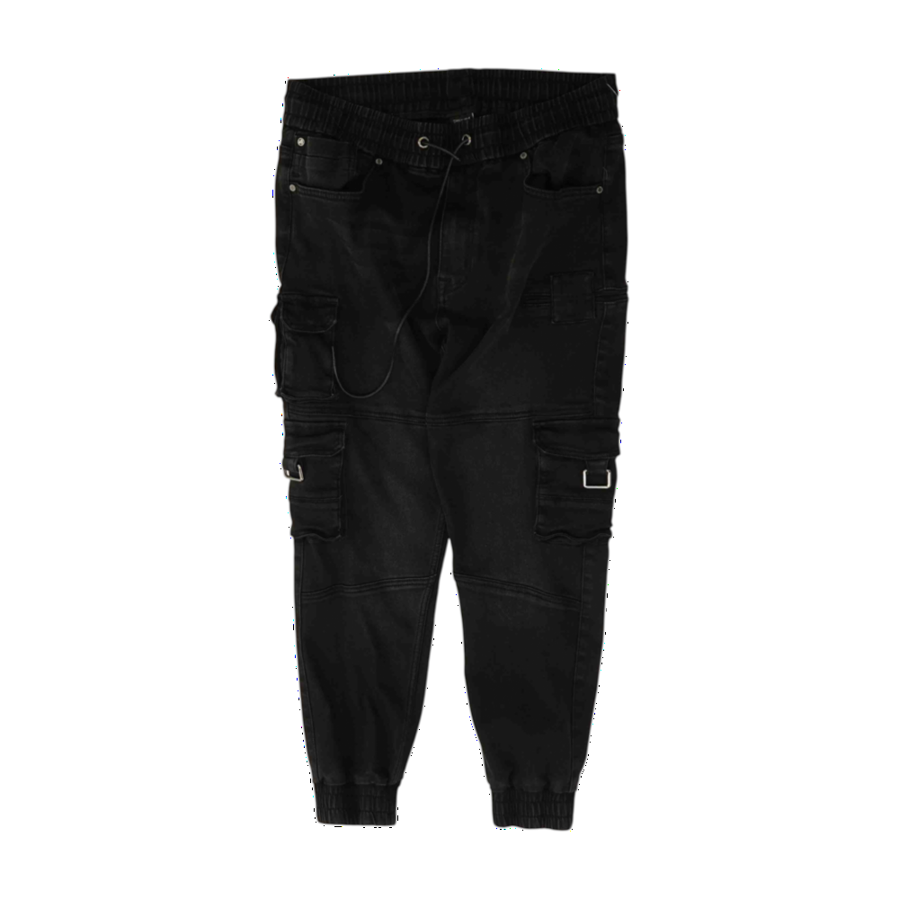 Black Tapered Pants
