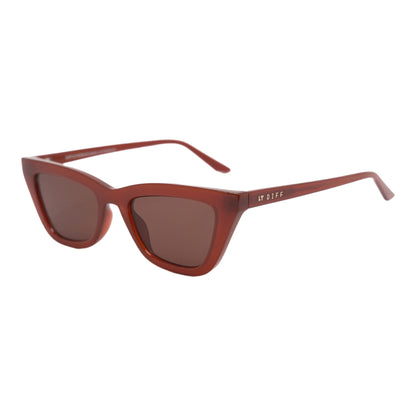 Brown DE01-0682-NHBNN Cat Eye Sunglasses