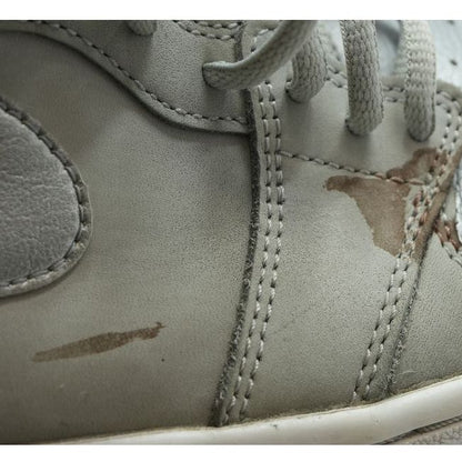 Air Jordan Gray High Top Athletic Shoes