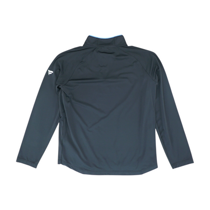Black Utah Mammoth Solid 1/4 Zip Pullover