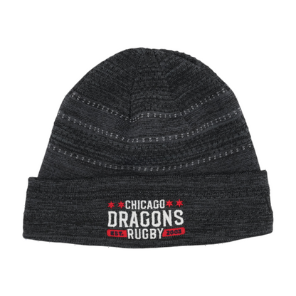 Charcoal Chicago Dragons Beanie