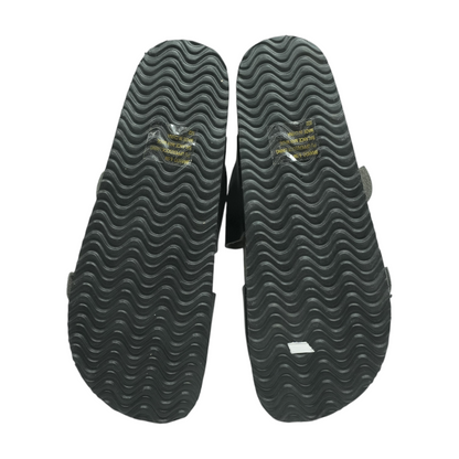 Black Flat Sandals