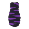 Black Plus Size Striped Mini Dress