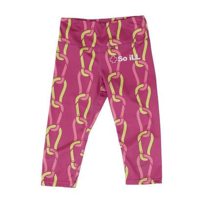Pink Graphic Leggings