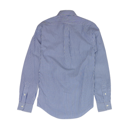 Blue Striped Long Sleeve Button Down
