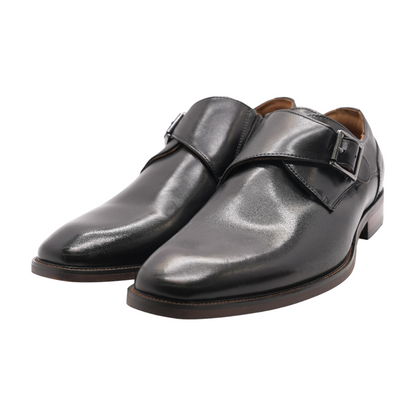 Black Slip-On Dress Shoes