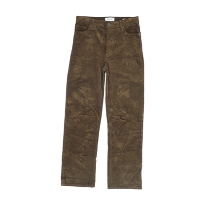Brown Straight Pants