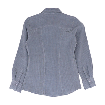 Gray Button Down