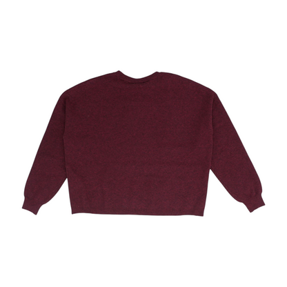 Burgundy Pullover Sweater