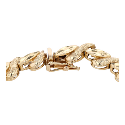 14K Yellow Gold Chain Bracelet