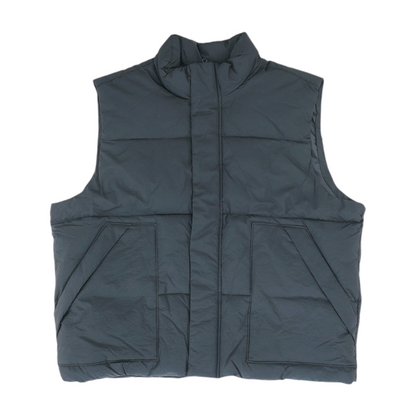 Black Solid Active Vest