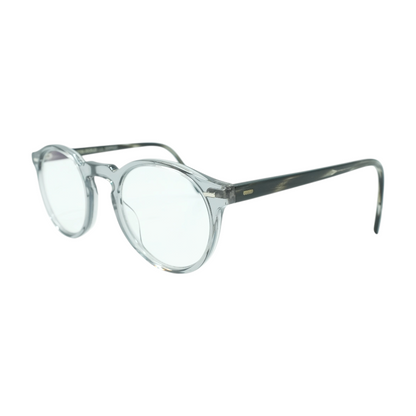 Gray OV5186 Round Prescription Eyewear