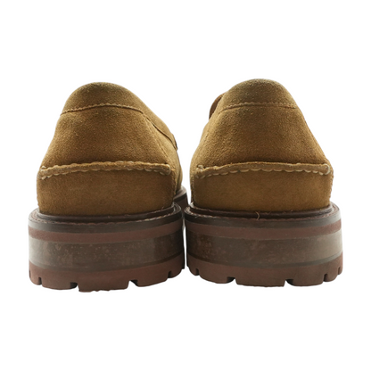 Tan Slip-On Dress Shoes