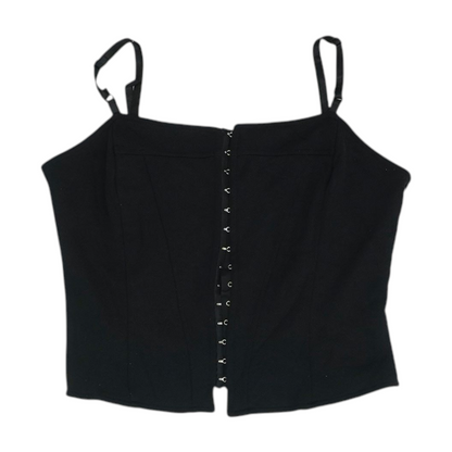 Black Cropped Blouse