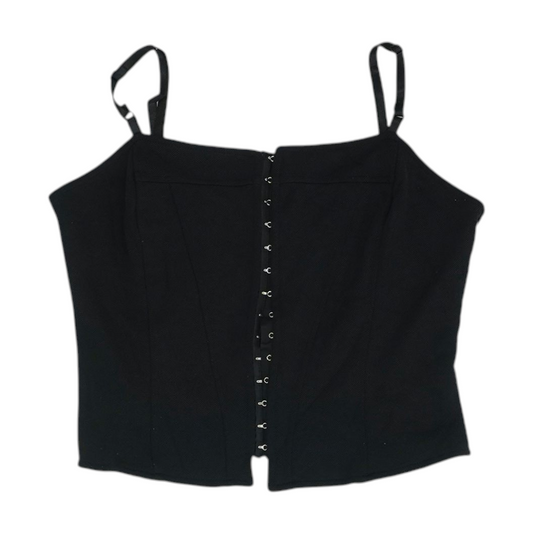 Black Cropped Blouse