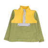 Multi Color Block Fleece Pullover