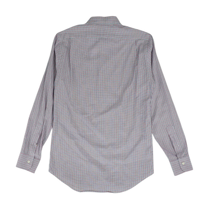 Pink Check Long Sleeve Button Down