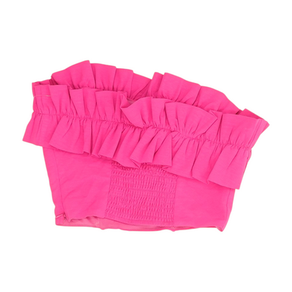 Pink Cropped Blouse