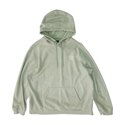 Green Solid Hoodie Pullover