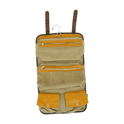 Tan Toiletry Bag