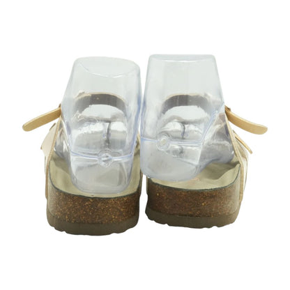 Rose Gold Flat Sandals