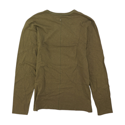 Green Solid T-Shirt