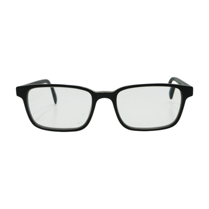 Black Crane W Square Prescription Eyewear