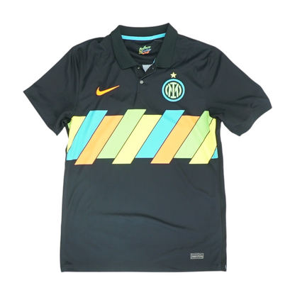 Black Abstract Short Sleeve Polo