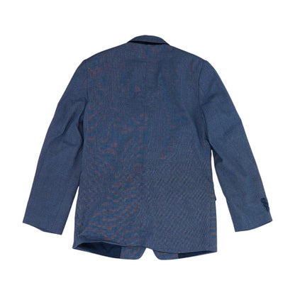 Blue Solid Sport Coat