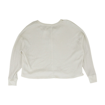 Ivory Solid Pajama Top