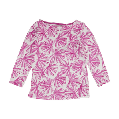 White Print Blouse