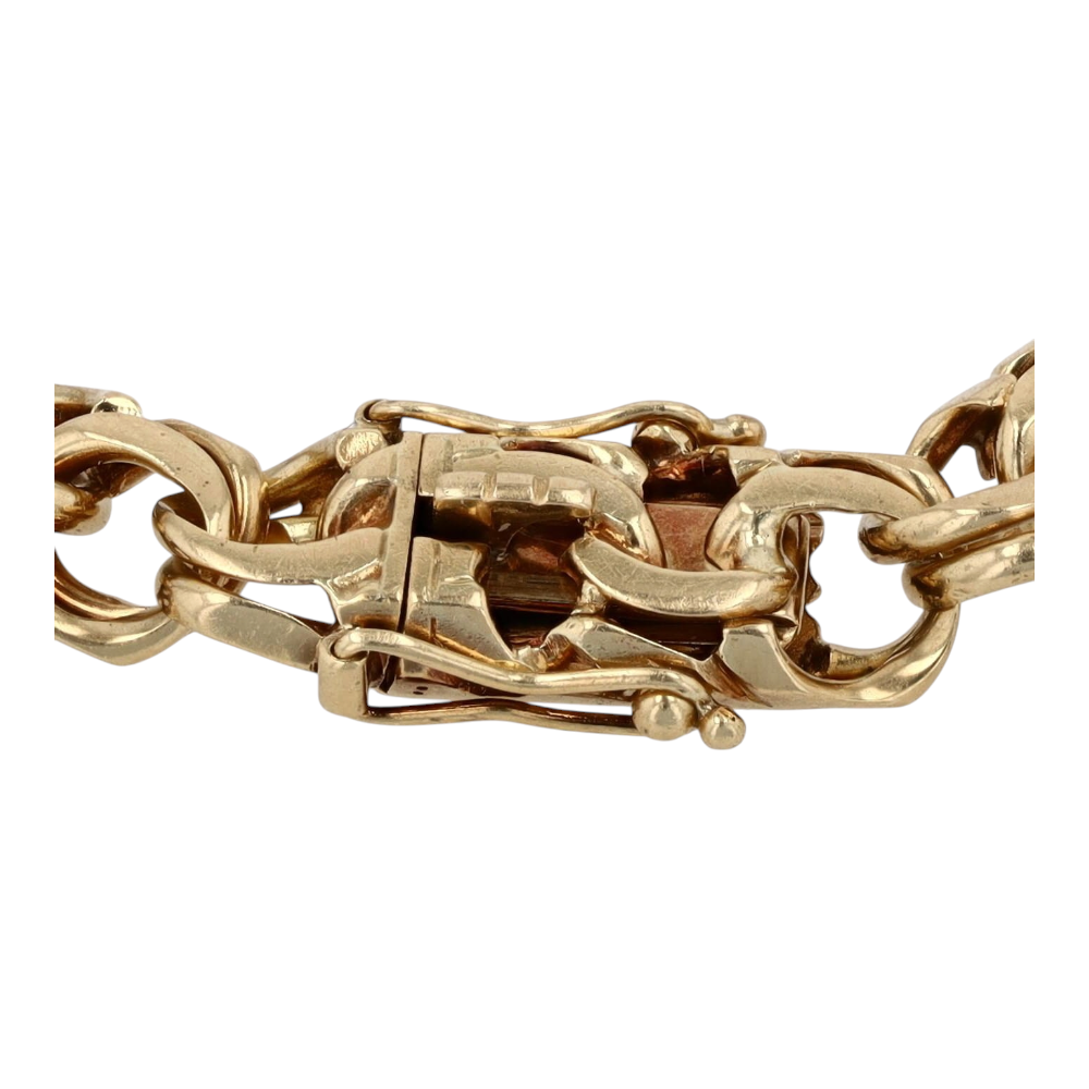 14K Yellow Gold Chain Bracelet