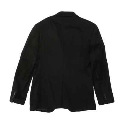 Black Solid Sport Coat