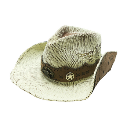 Beige Western Hat