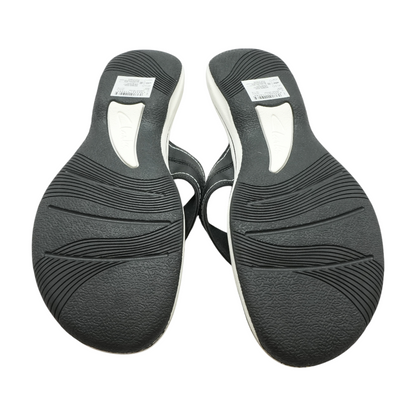Black Flip-Flop Sandals